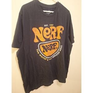Nerf Short Sleeve Crew Neck Graphic Men's XXL T-Shirt 0101531